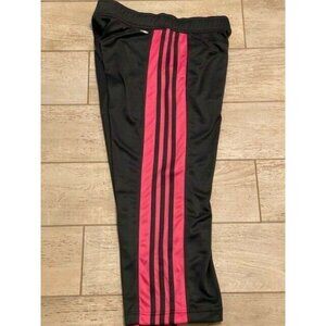 Adidas Size Small S Women’s Capri Pants Activewear Darkshale Bloom New Rare